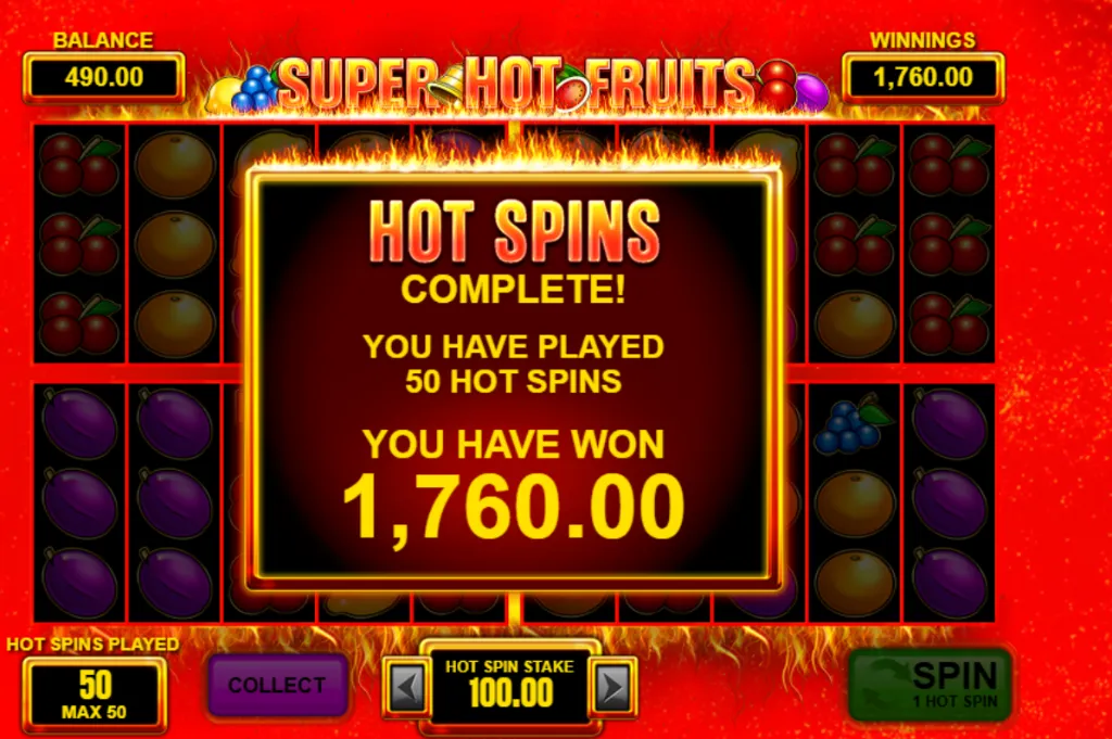 Super Hot Fruits Slot